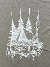 Load image into Gallery viewer, Hocking Hills Camping Tent T-shirt