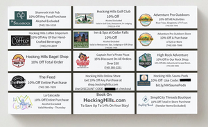 Hocking Hills Discount Card