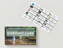 Load image into Gallery viewer, Hocking Hills Discount Card
