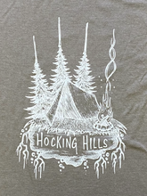 Load image into Gallery viewer, Hocking Hills Camping Tent T-shirt
