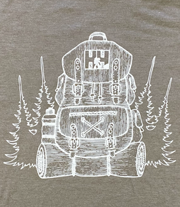 Hocking Hills Backpack T-shirt