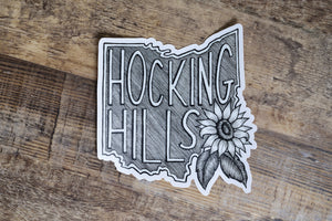 Hocking Hills Ohio sticker